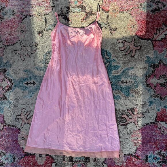 Dosa Baby Pink Silk Slip Mini Dress Size 3 - Picture 6 of 8